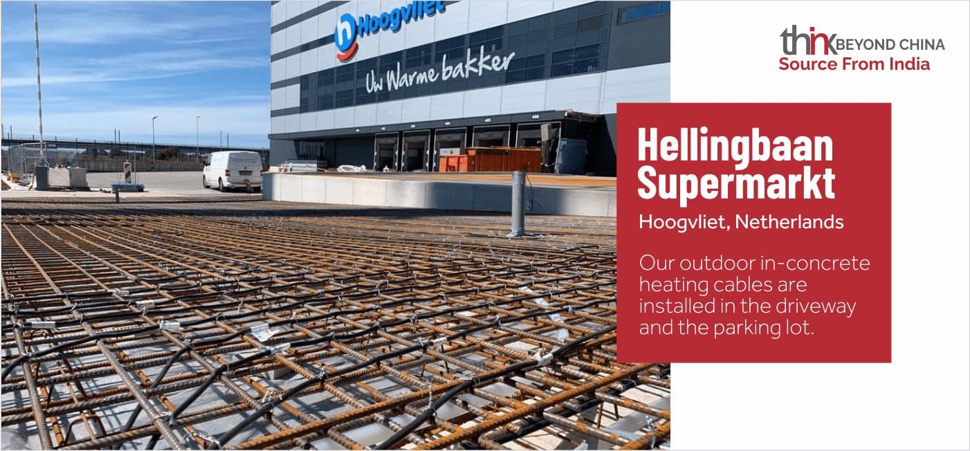 Outdoor In-Concrete Heating Cabes Outdoor In-Concrete Heating Cabes